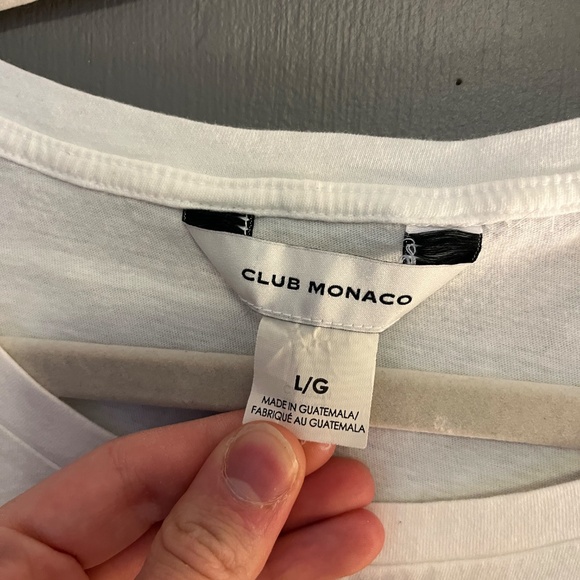 Club Monaco White Shirt‎ L - Picture 3 of 4